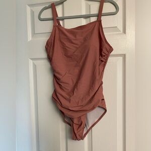 ✨NWT Rose mauve one piece Bathing suit